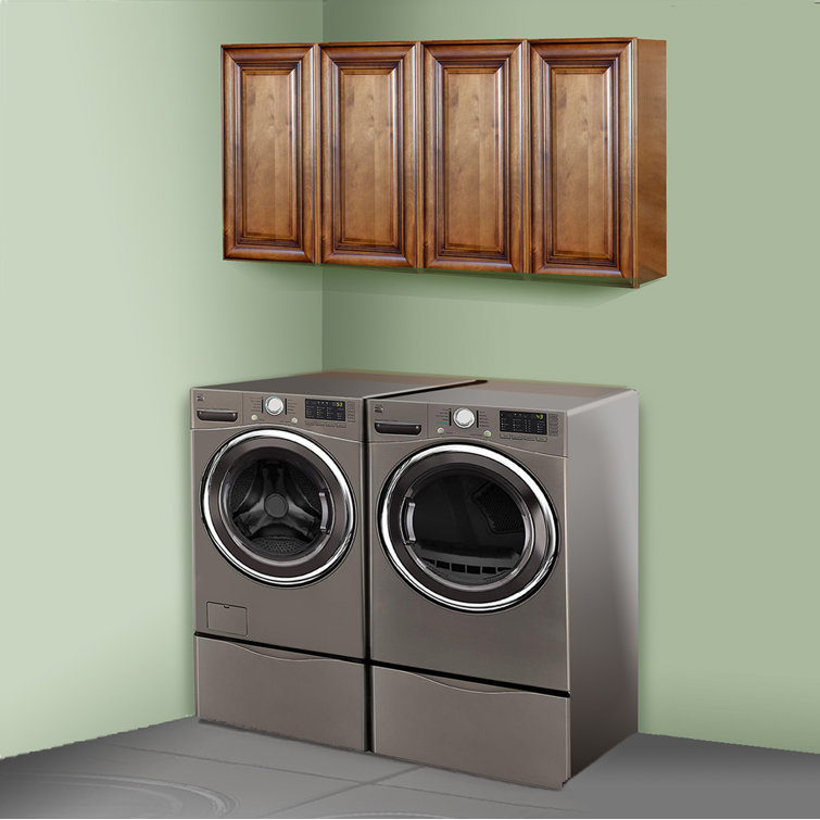 Canora Grey Pooler Wood Wall Mounted Laundry Room Organizer Wayfair